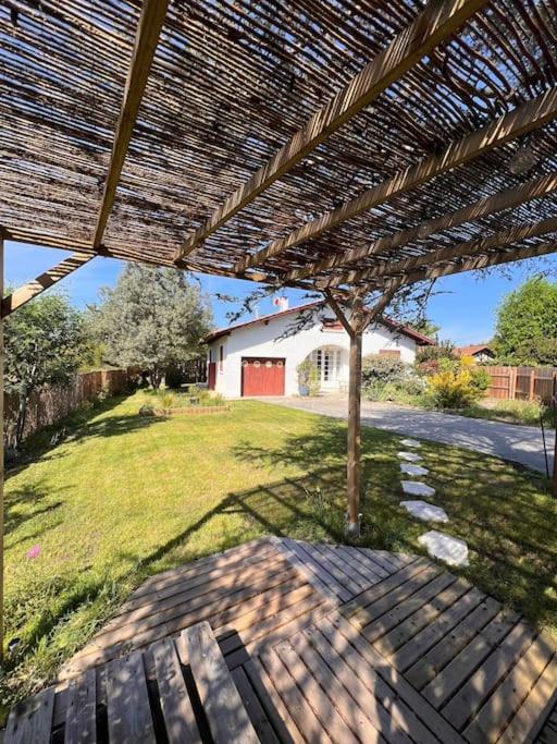 Agreable Maison Landaise Proche Du Lac Sanguinet Exterior foto